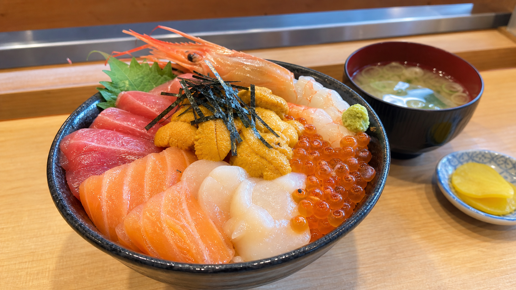 魚屋直営店の海鮮丼のイメージ